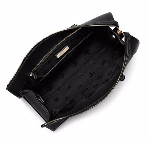 TORY BURCH Britten Satchel Handbag with Strap for Shoulder Wear