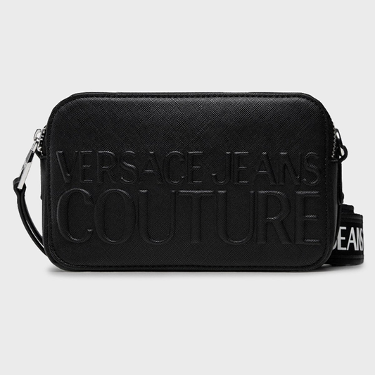 VERSACE JEANS COUTURE Camera Bag with Strap for Crossbody Wear