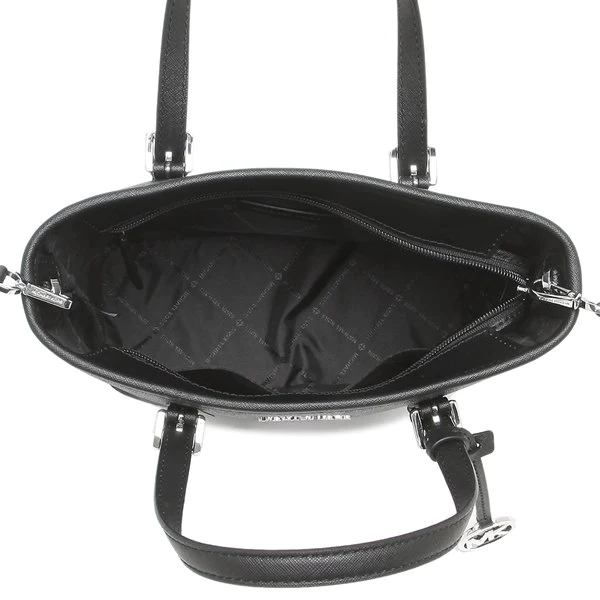 M.I.C.H.A.E.L K.O.R.S Jet Set Travel Extra-Small Logo Top-Zip Tote Bag for Shoulder/Crossbody Wear