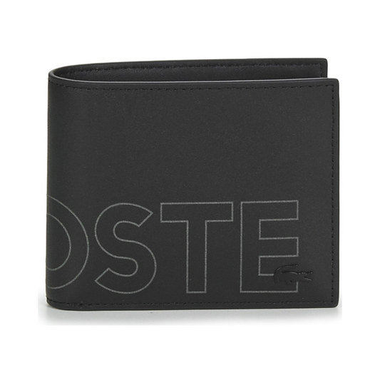 LACOSTE FG SEASONAL men's Purse wallet in Black