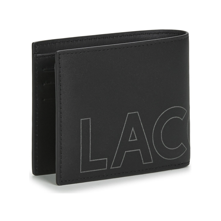 LACOSTE FG SEASONAL men's Purse wallet in Black