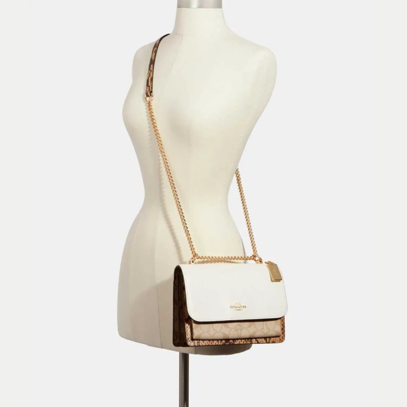 Klare crossbody in blocked signature canvas hotsell