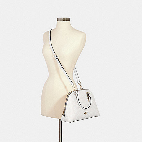 COACH Katy Satchel Bag with Detachable Strap for Shoulder/Crossbody Wear