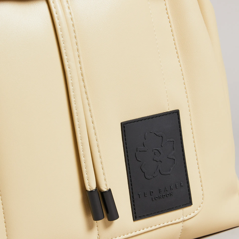 TED BAKER Janiey PU Vertically Quilted Backpack