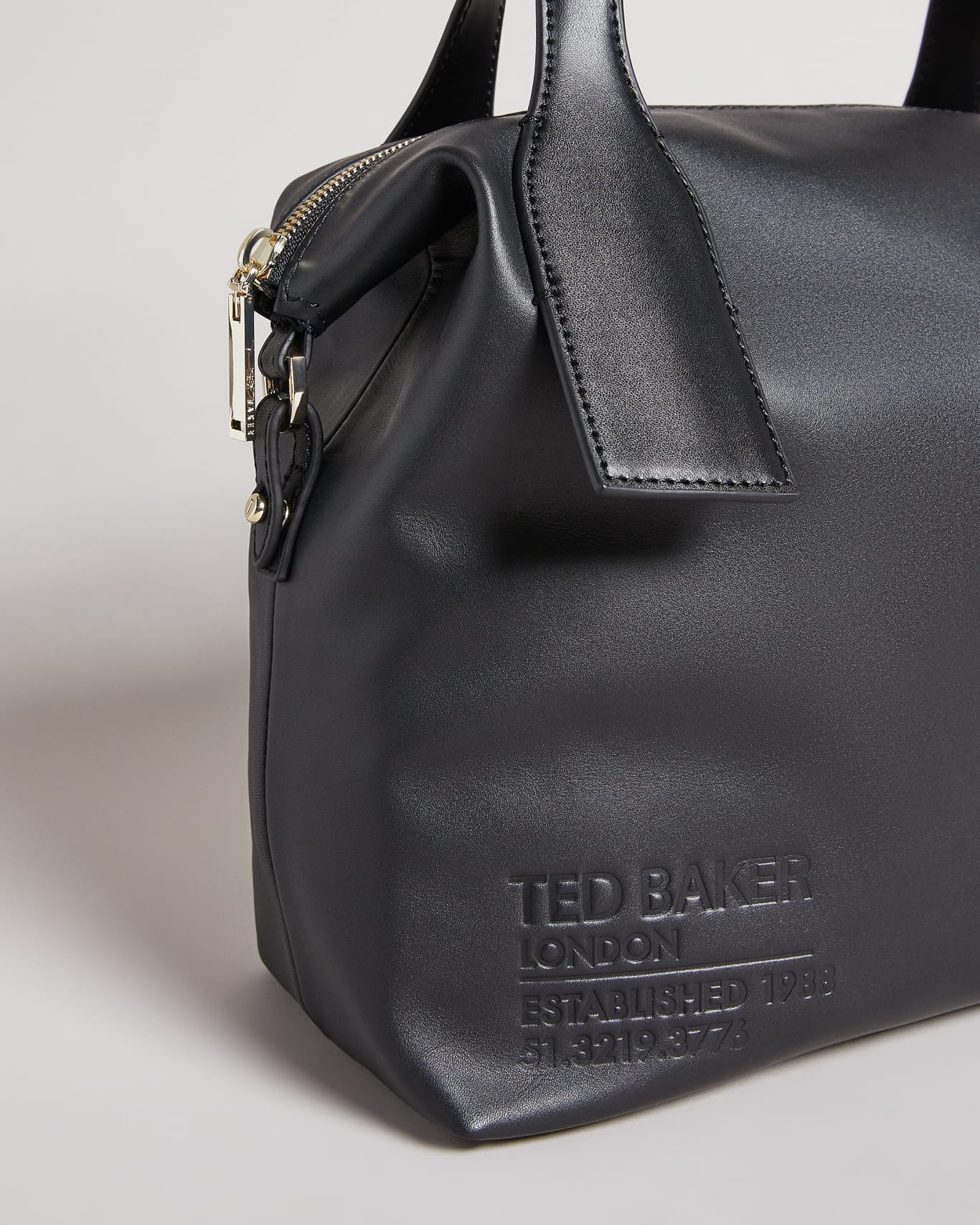 TED BAKER Jordela Embossed Branded Tote Bag