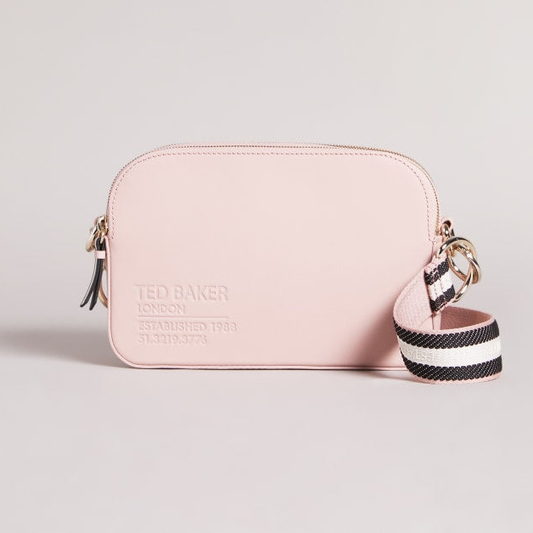 TED BAKER Darcelo Branded Webbing Camera Bag