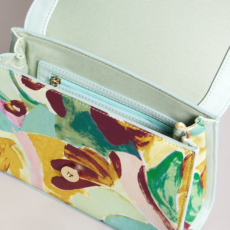 T.E.D B.A.K.E.R Aarta Brush Strokes Print Crossbody Bag