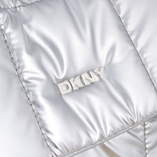DKNY Giania Backpack Silver/ Black