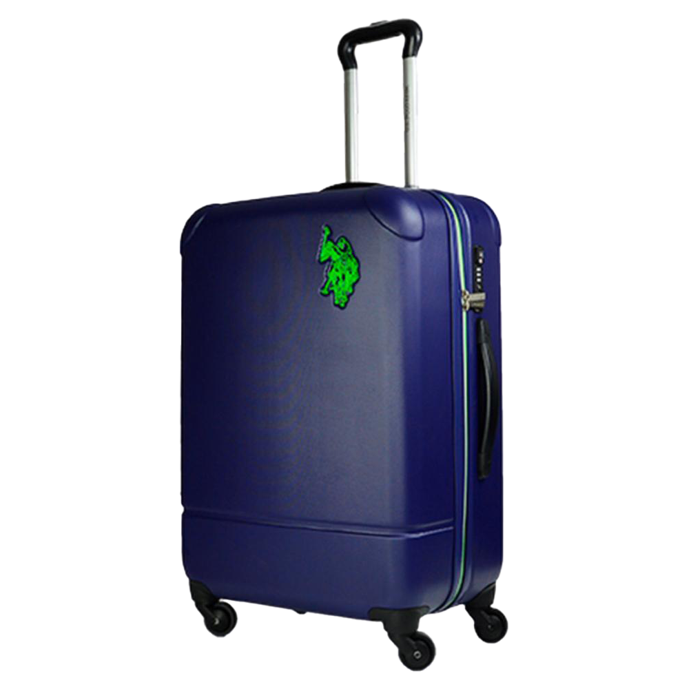 U.S. POLO ASSN. Women's Blue Wheeled luggage Bag