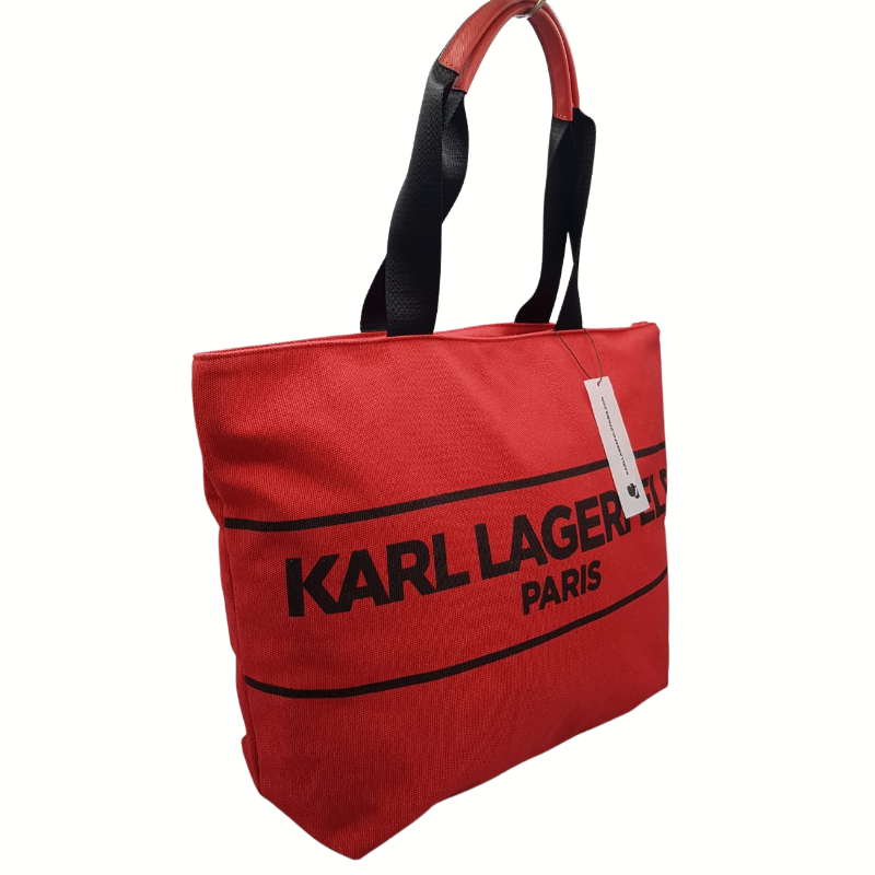 KARL LAGERFELD Shopper Bag In Gorgeous Red
