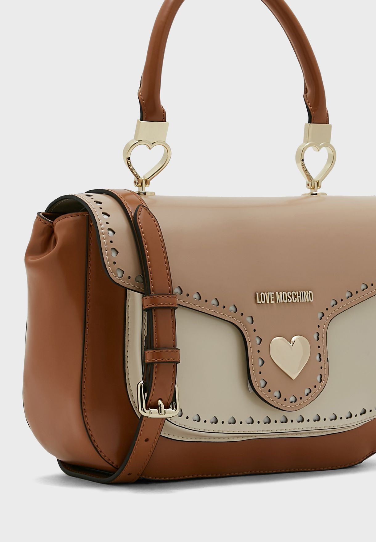 L.O.V.E M.O.S.C.H.I.N.O Women’s Top Handle Crossbody/Shoulder Bag