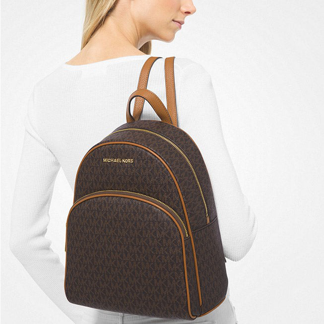 MICHAEL KORS Abbey Medium Logo Backpack