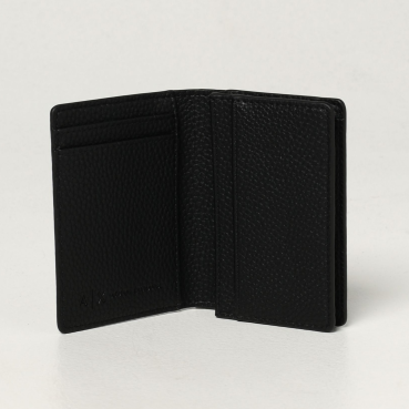 A.R.M.A.N.I E.X.C.H.A.N.G.E Logo Cardholder/Wallet
