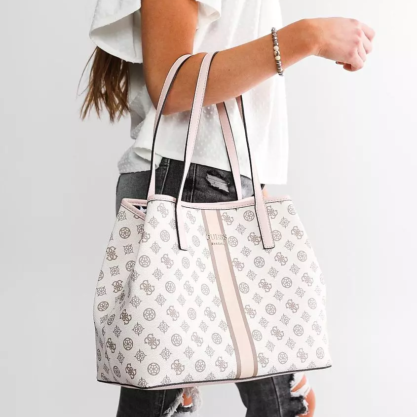 G.U.E.S.S Vikky Logo Tote Bag with Pouch