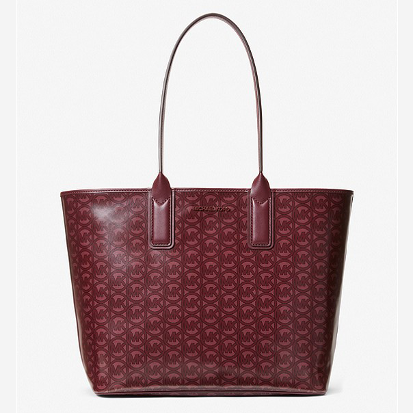MICHAEL KORS Jodie Large Logo Jacquard Tote Bag