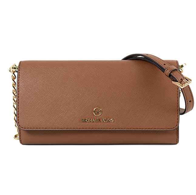 MICHAEL KORS Small Saffiano Leather Convertible Crossbody Bag