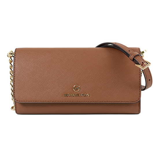 MICHAEL KORS Small Saffiano Leather Convertible Crossbody Bag