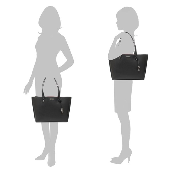 GUESS Tote/Shopping Bag for Shoulder Wear with Middle Zipper