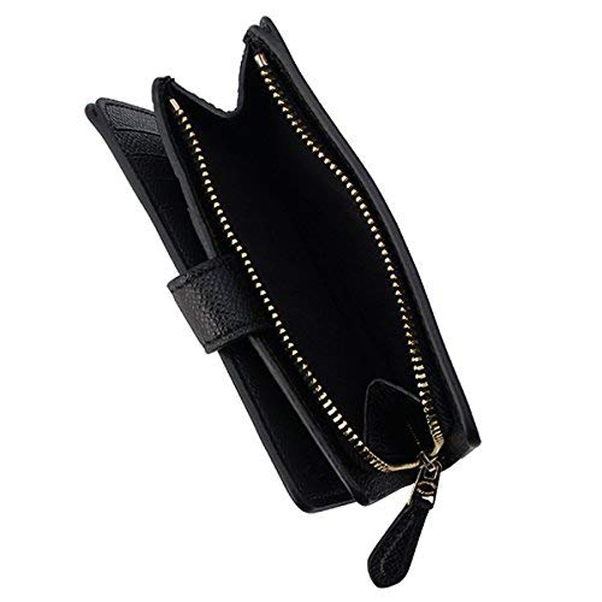 COACH Leather Medium Corner Zip Wallet