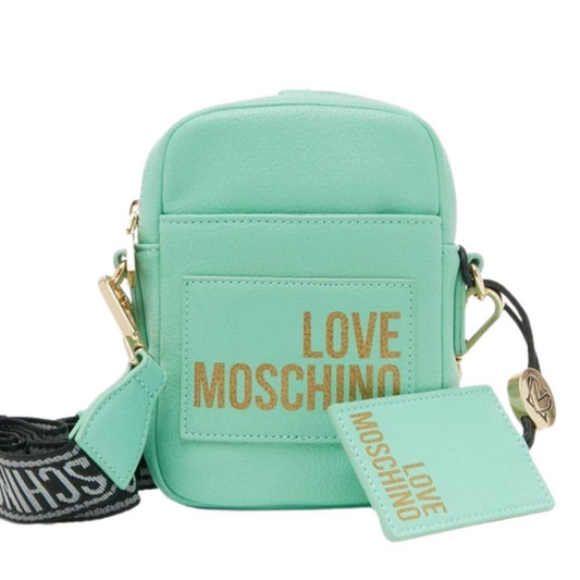 L.O.V.E M.O.S.C.H.I.N.O Logo Tag Crossbody Bag