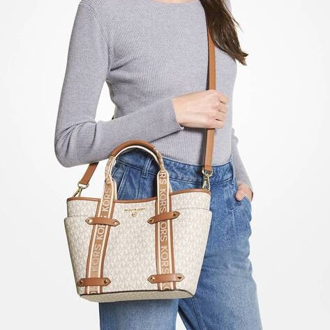 M.I.C.H.A.E.L K.O.R.S Maeve Small Logo Tote Bag