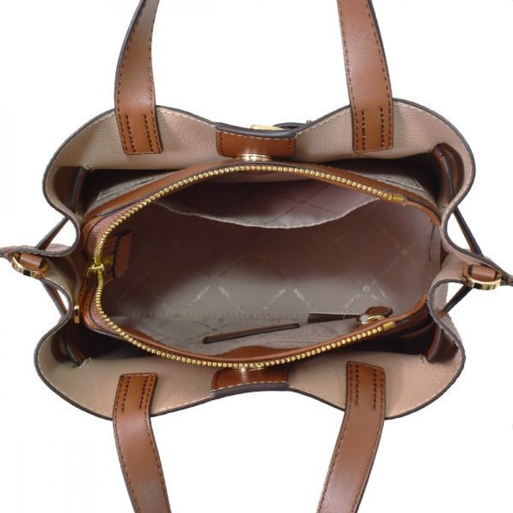 M.I.C.H.A.E.L K.O.R.S Emilia Small Satchel Bag with Strap for Shoulder/Crossbody Wear