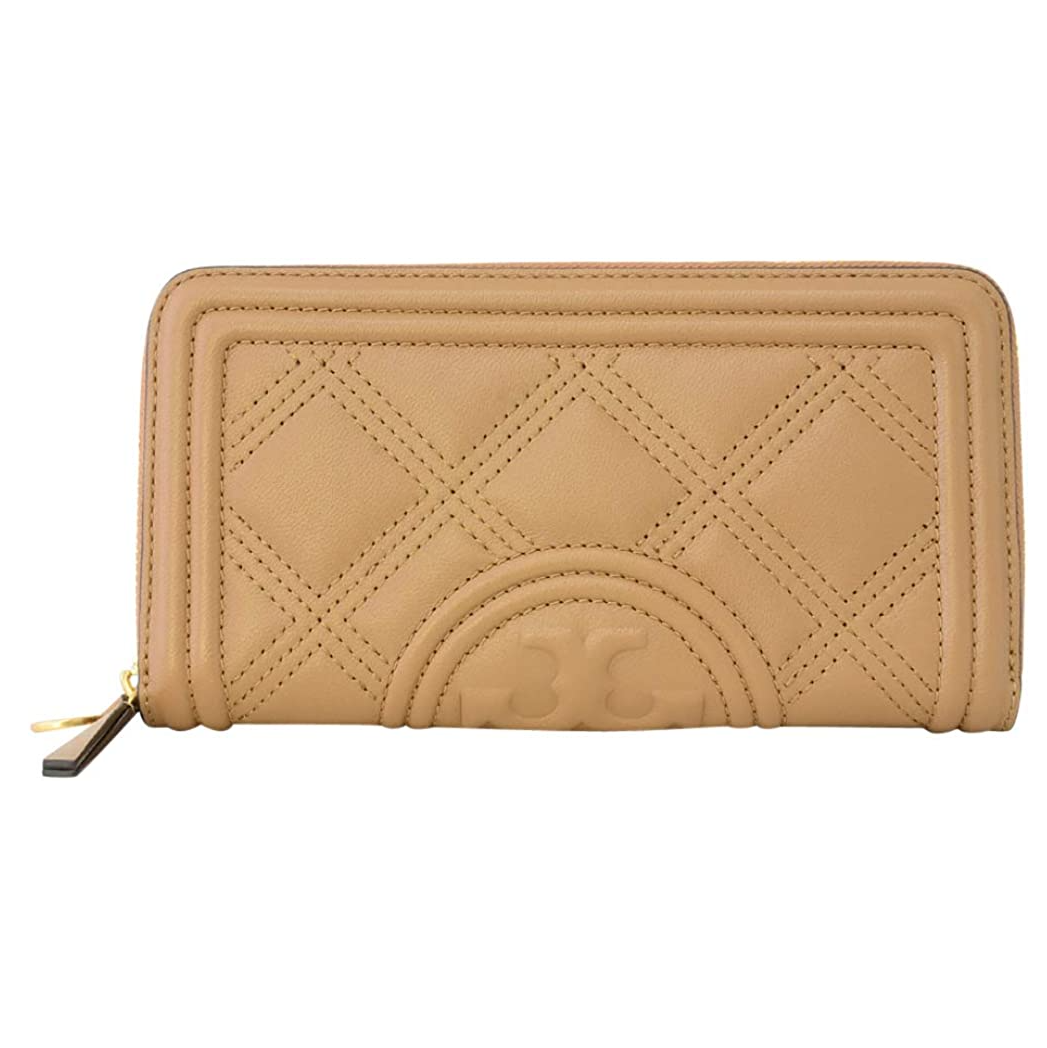 TORY BURCH Tiramisu Fleming Continental Soft/Round Zipper Long Wallet