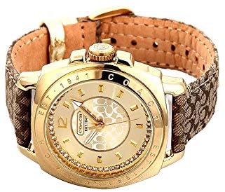 C.O.A.C.H Leather Strap Ladies Watch