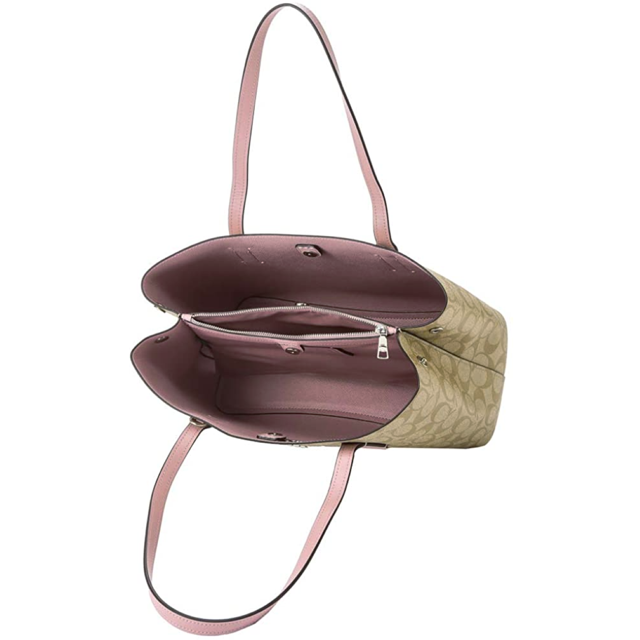 COACH Avenue Carryall In Signature Canvas with Detachable Strap for Shoulder/Crossbody Wear