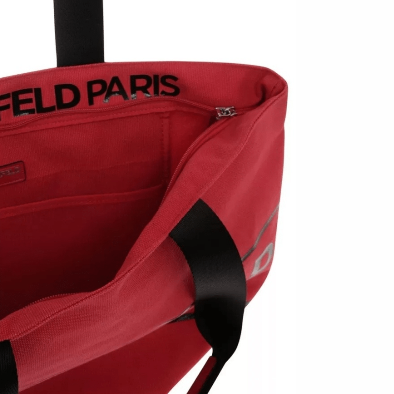 KARL LAGERFELD Shopper Bag In Gorgeous Red