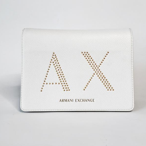 A.R.M.A.N.I  E.X.C.H.A.N.G.E  Studded Bag with Strap for Shoulder/Crossbody Wear