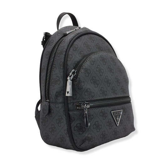 G.U.E.S.S Manhattan Logo Backpack in Coal Carbon