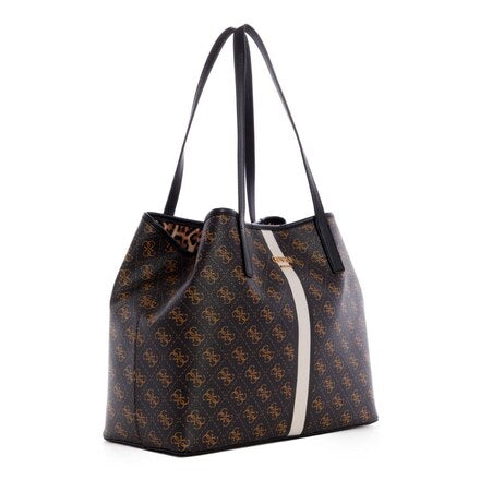 GUESS Vikky Tote in Brown