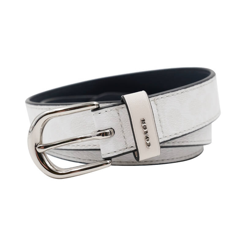 Coach Classic Belt in Signature Canvas with Prong Buckle