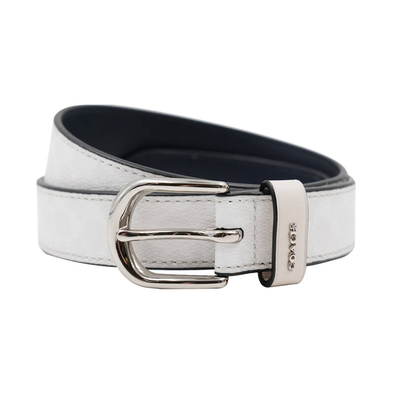 Coach Classic Belt in Signature Canvas with Prong Buckle