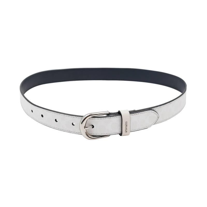 Coach Classic Belt in Signature Canvas with Prong Buckle