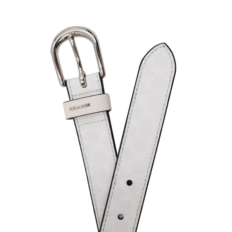 Coach Classic Belt in Signature Canvas with Prong Buckle