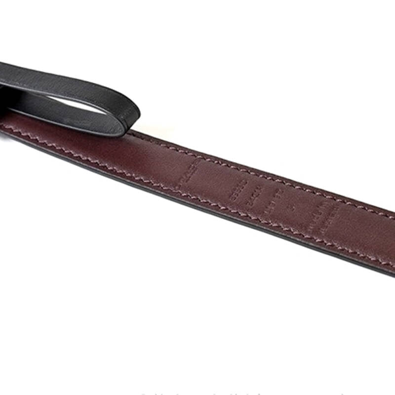 COACH Signature Golden Buckle Belt