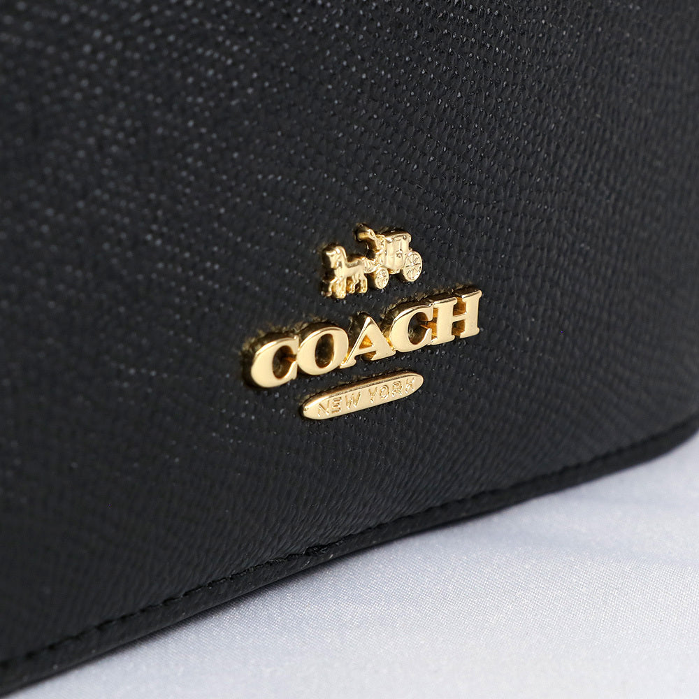 COACH Mini Serena Crossbody in Black with Detachable Strap for Shoulder/Crossbody Wear