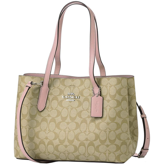 COACH Avenue Carryall In Signature Canvas with Detachable Strap for Shoulder/Crossbody Wear