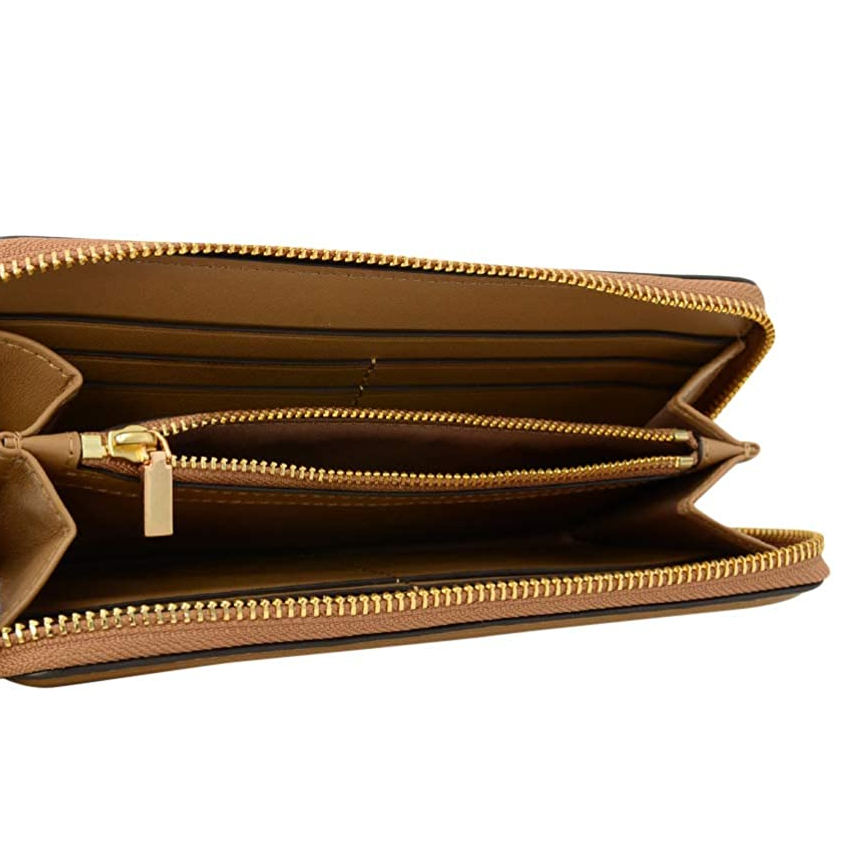 TORY BURCH Tiramisu Fleming Continental Soft/Round Zipper Long Wallet