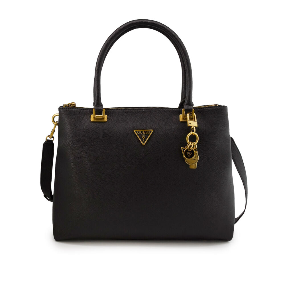 GUESS Destiny Strap Shoulder Bag in Black