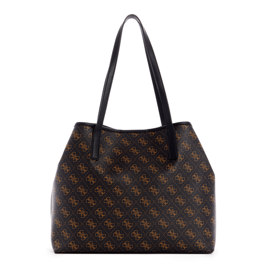 GUESS Vikky Tote in Brown
