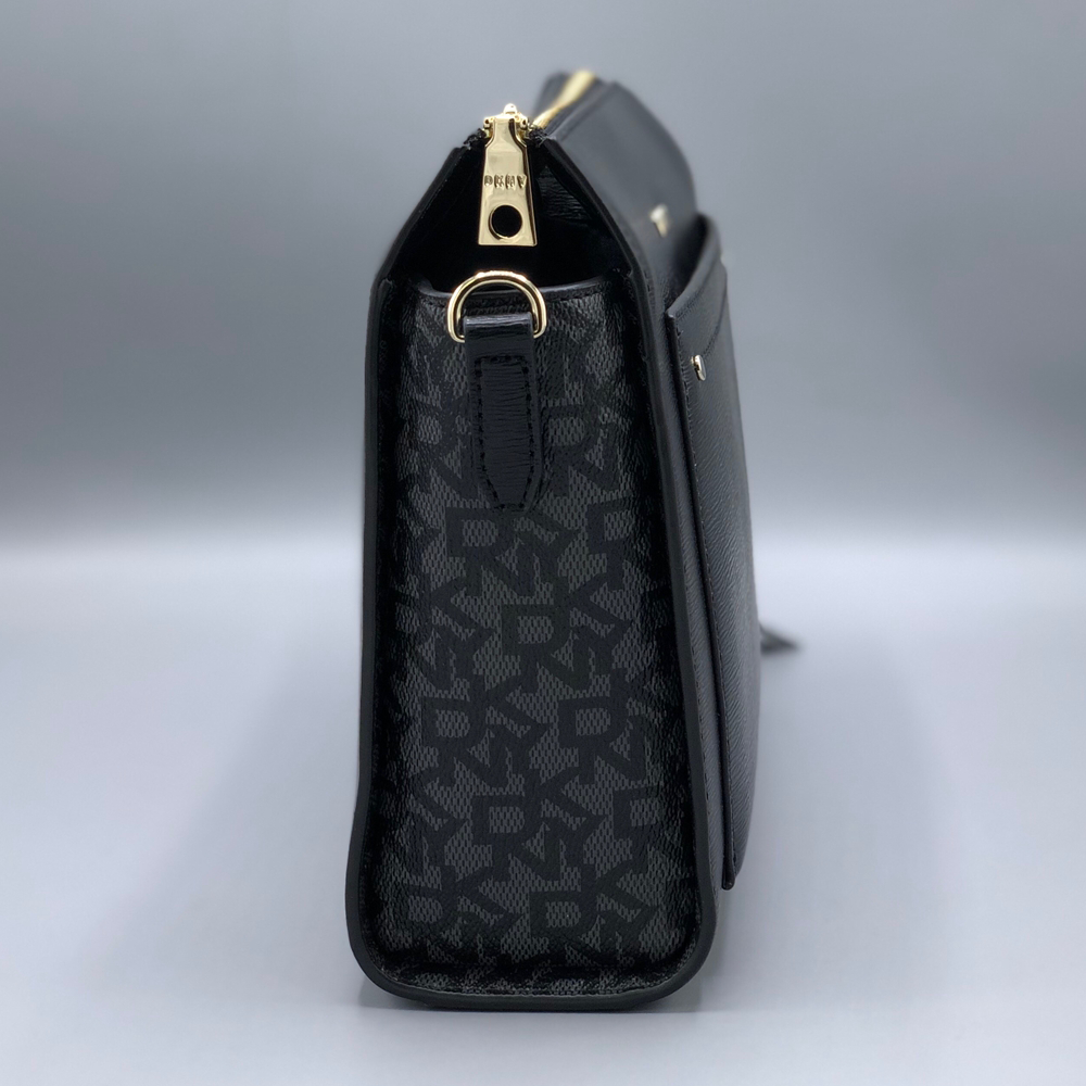 D.K.N.Y Bryant Coated Logo Women Crossbody Bag