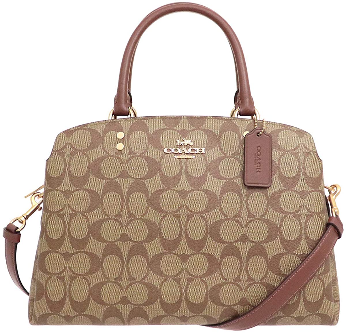 C.O.A.C.H Lily Carryall Women's Shoulder/Crossbody with Detachable Strap Ladies Bag