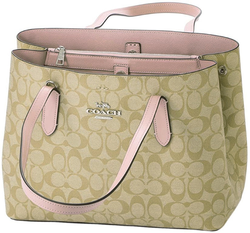 COACH Avenue Carryall In Signature Canvas with Detachable Strap for Shoulder/Crossbody Wear