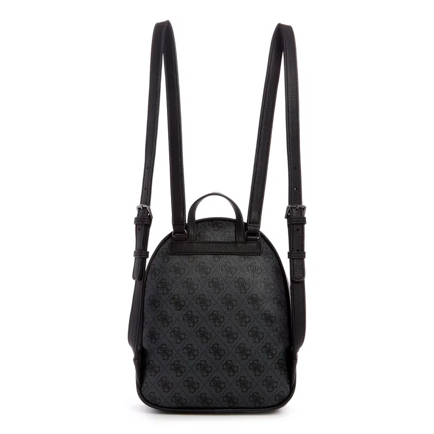 G.U.E.S.S Manhattan Logo Backpack in Coal Carbon