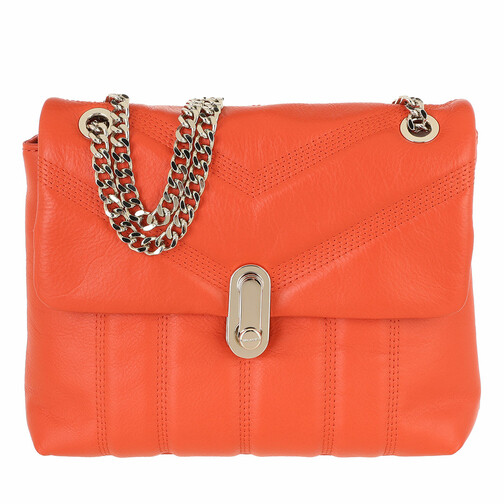 T.E.D B.A.K.E.R Ayalina Leather Puffer Quilted Mini Bag for Shoulder/Crossbody Wear