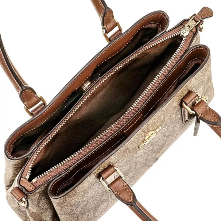 COACH Sage Carryall Handbag In Signature Canvas with Detachable Strap for Shoulder/Crossbody Wear