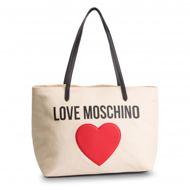 L.O.V.E  M.O.S.C.H.I.N.O  Shopper Heart Shoulder/Tote Bag
